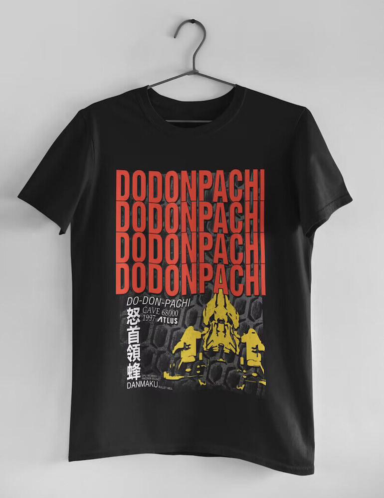 

Dodonpachi Unisex TShirt Cave STG Shmup Shooter Arcade Poster Sega Unisex T-Shirt XXL