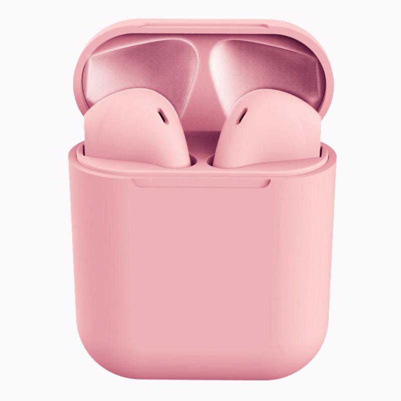Tws Macaron I12 Wireless Headphones Bluetooth Earphone Headset Super Bass Sound Earbuds