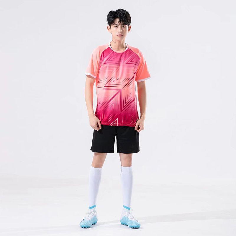 

Soccer Uniform Suit Men, Training Team Uniforms, Printed Uniforms, Children S Adult Sports Suits, Jerseys, Soccer Men 2XS світло-рожевий колір