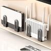 No Drill Router Power Strip Holder Carbon Steel Wall Support Bracket Durable Wifi Placement Rack