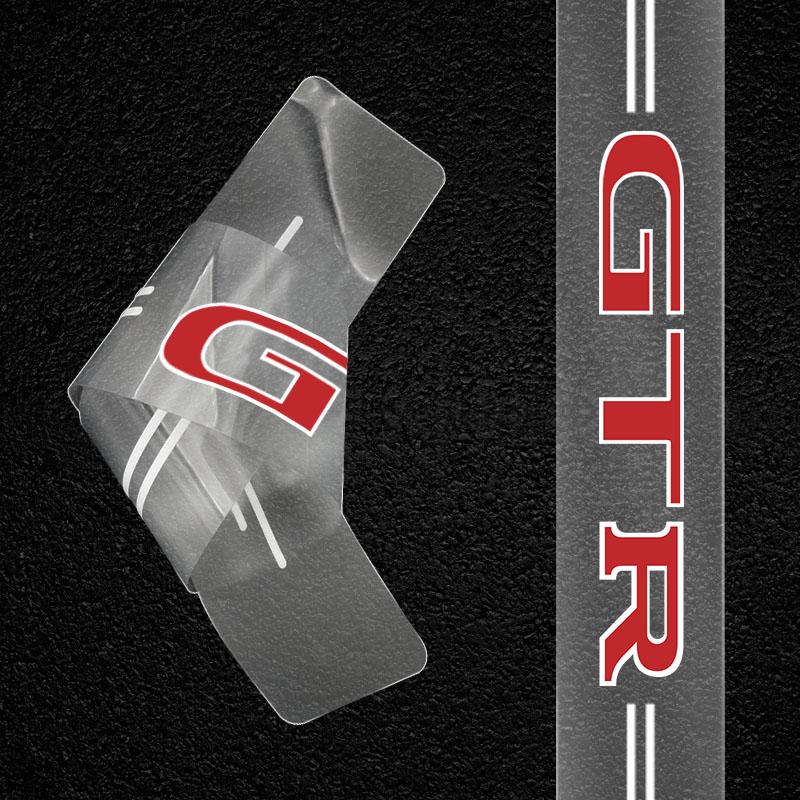 4pz Adesivo Soglia Auto Pellicola Trasparente Resistente ai Graffi Protettore Per Nissan Nismo GTR Juke Versa Almera Xterra Qashqai X-Trail Patrol Micra