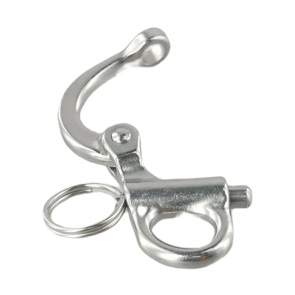 High Quality New Practical Brand New Shackle Parts Boat Chain Silver Snap Swivel Anchor Eye Fittings Hook Marine