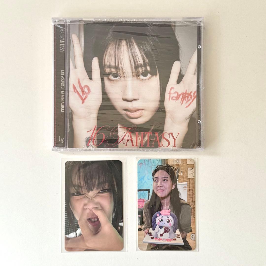 [Б/У] Ли Ён Джи 16 Фэнтези CD Карточка для обмена