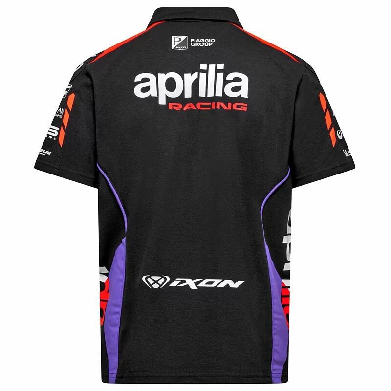 Quick-Dry Polo Shirt Motorcycle Racing Team Riding Gear Downhill Cycling Tee