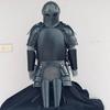 Medieval Black Templar Barbute Knight Armor Suit- Steel Full Body Armor Larp, Cosplay  Roleplay Costume