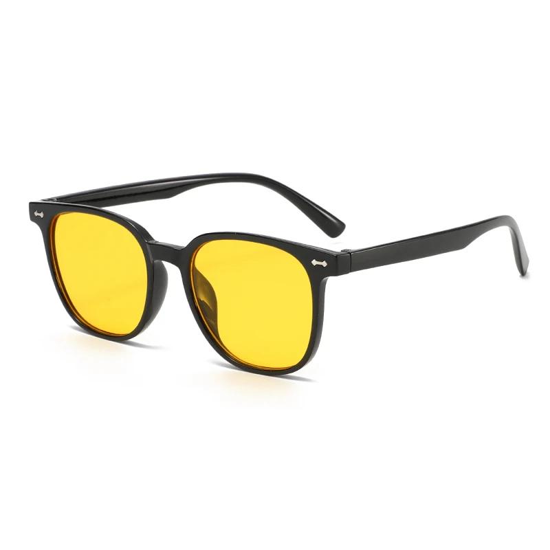 Classic Colorful Square Sunglasses UV400 Vintage Trend for Women Men Designer Brand Sun Glasses Driving Fishing