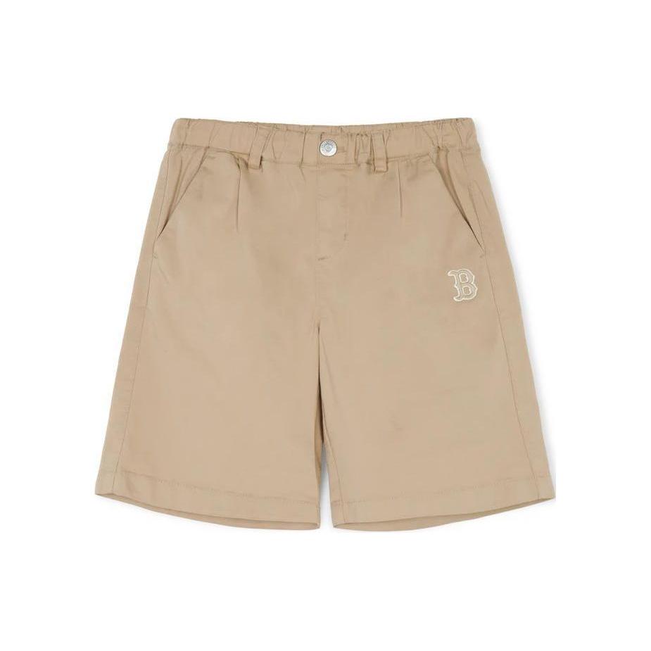

New MLB Red Sox Kids Shorts Kids Khaki 7ASMB0243-43BGM 130