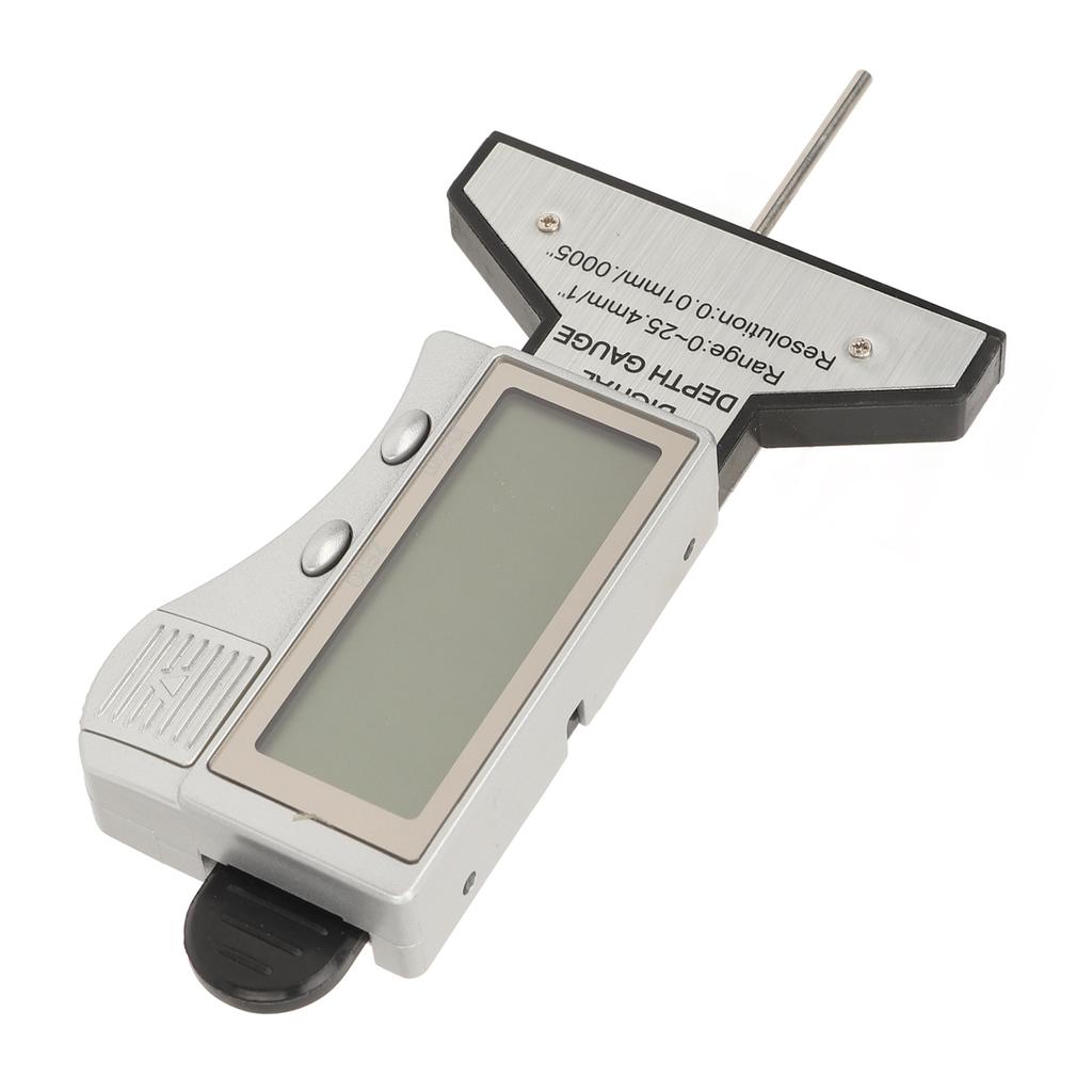 Digital Tire Depth Gauge Accurate Zeroable Car Tyre Meter Measurer Tool 0?25.4mm