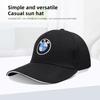 WKRA1 For BMW Car Emblem Embroidery Snapback Baseball Cap Spring And Autumn Outdoor Adjustable Auto Stickers Casual Hats Sunscreen Hat