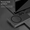 Case + 2 Tempered Glasses for Samsung Galaxy Z Fold 8, Protection with Magnetic Ring - Black