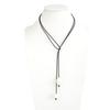 Niche Design Ins Transparent Resin Pendant Necklace For Women Simple Personalized Adjustable Necklace  Jewelry Gift