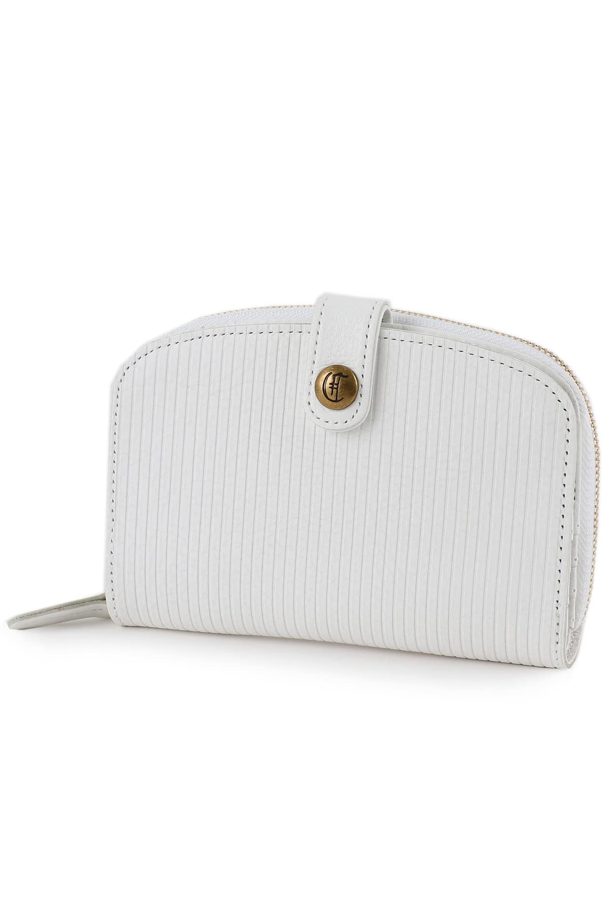 

Bifold Wallet Genuine Leather White [Credran] Women s CR-CL3210-WH білий