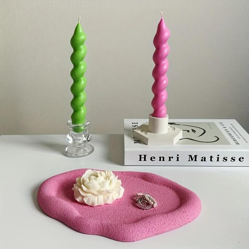 Große Tablettformen mit Rand Oval Rund Silikonformen für Epoxidharz Wolkenförmige Schmuckschale Schale für Schmuck Wegform Squishy