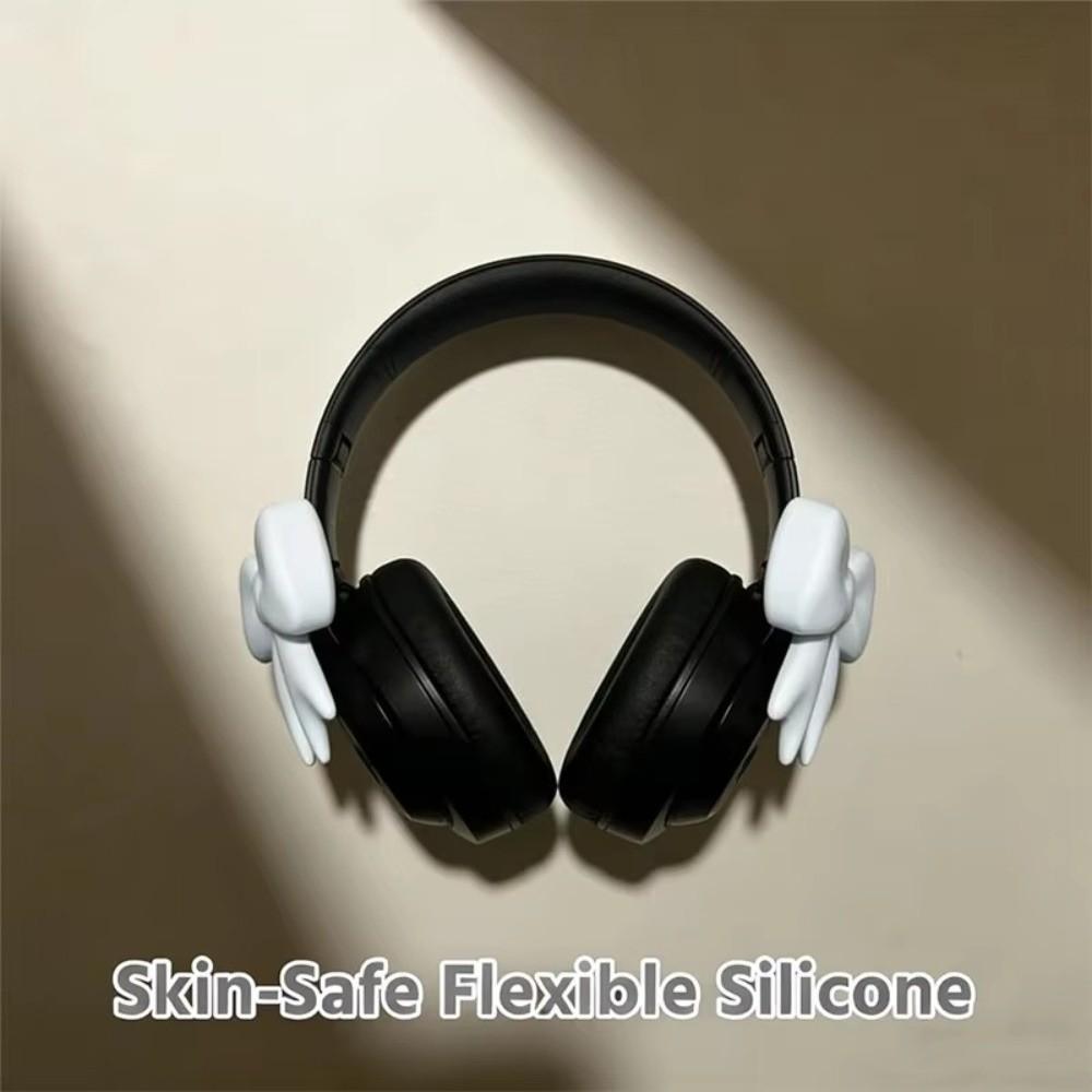 Creative Headphone Clip Decor DIY 3D Bows Decor for Earphone Earphone Accessories