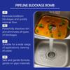 Drain Clog Remover Pipe Cleaner for Kitchen Sink Toilet Bathroom  Fast Acting Dissolves Hair Grease Food Waste Eliminates Odors