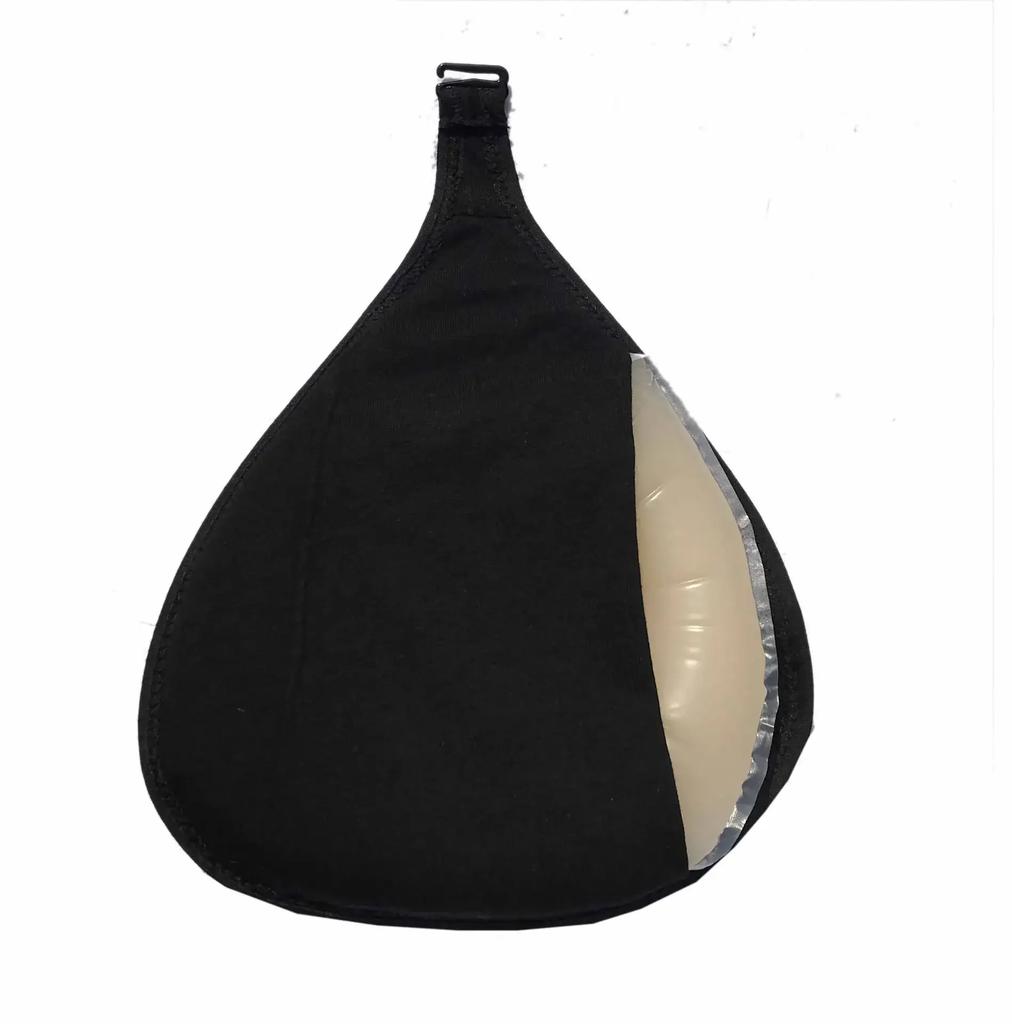 Pós-operatório Prótese Mamária Silicone Especial Almofada de Peito Gancho Cobertura Protetora Leve Algodão Absorvente de Suor Envio Rápido