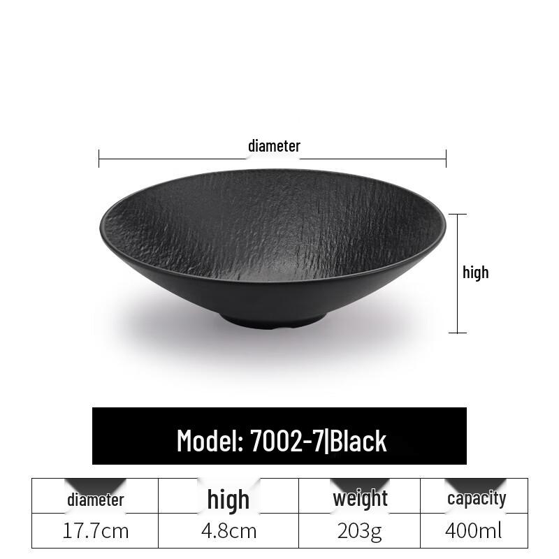 Melamine Japanese Style Salad and Soup Bowl