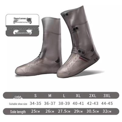 High-Top Waterproof Anti-Slip Shoe Covers