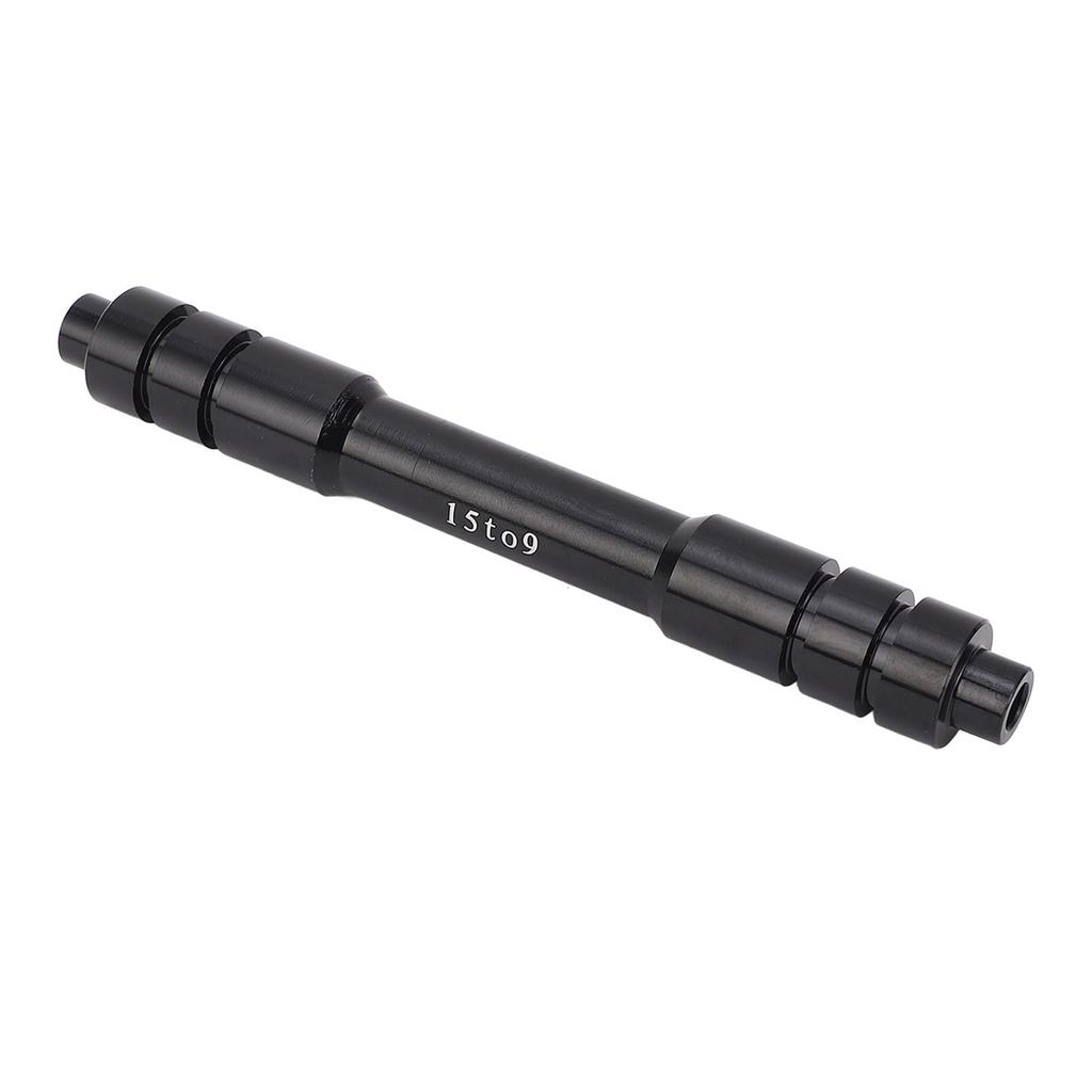 Adapter osi koła rowerowego 15 mm na 9 mm, oś przelotowa przednia, szybkozamykacz do konwersji 110 mm 4,33 cala