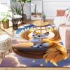 1pc Fox with Wings Print, Design Indoor Area Rug, Soft, Anti-Slip, and Durable Gaming Room Decor for Bedroom, Living Room, and Exercise Rugs