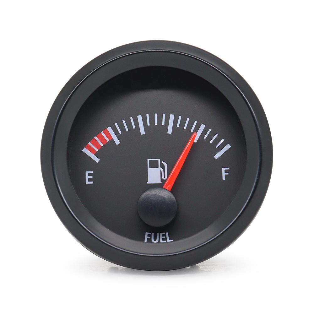 

52MM Gauge 12V Water Temp Oil Temp Gauge Oil Pressure Fuel Volts Gauge Air Fuel Ratio Boost Exhaust Temp Meter Black Face Gauge