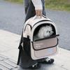 Portable Lightweight Anti-Stress Pet Carrier Backpack for Cats and Small Dogs