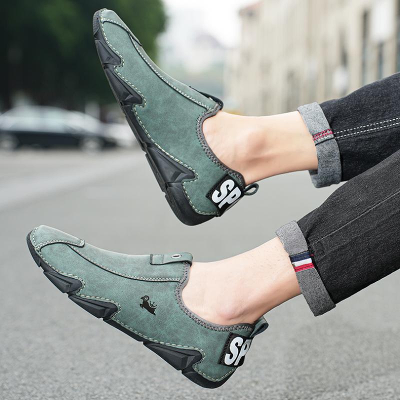 Luxus Herrenschuhe Leder Freizeit Sneaker Sommer Loafers Schuhe Hohe Qualität Bequeme Mokassins Herrenschuhe Mode Sportschuhe