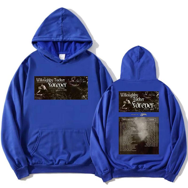 ETHEL CAIN Willoughby Tucker Forever Tour Mikiny Ležérní Fleecové Podzimní Teplé Mikiny Dlouhý Rukáv Dámské S Kapucí