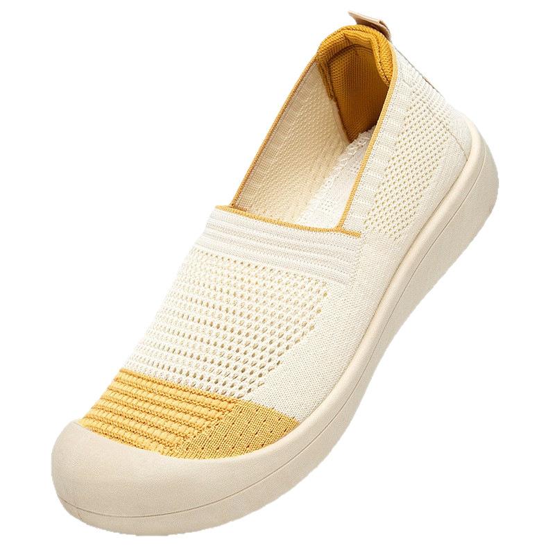 Vară nou pantofi de pânză vechi Beijing pentru femei plasă respirabil ușor casual talpă moale confortabil plasă un pedal pantofi mamă