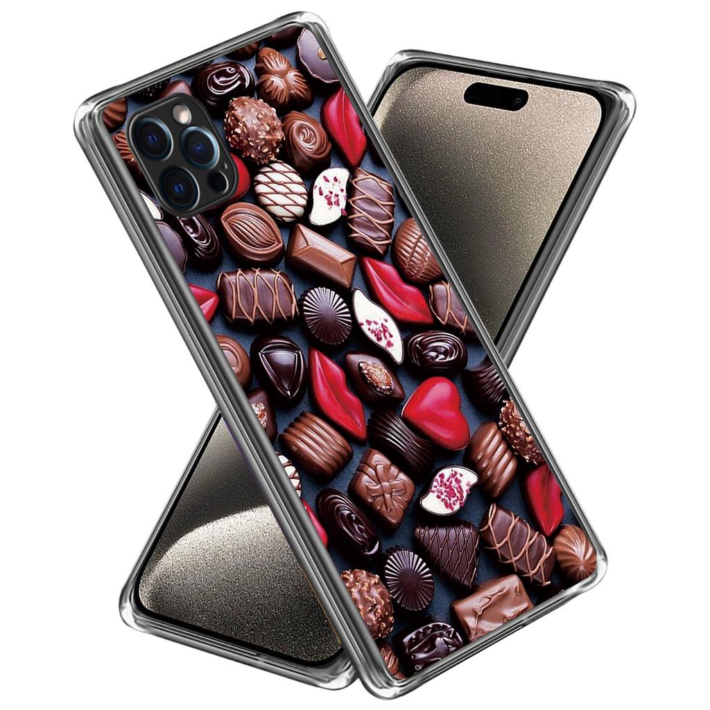 For iPhone 16 Pro Case Pattern Printed Shockproof TPU Phone Cover