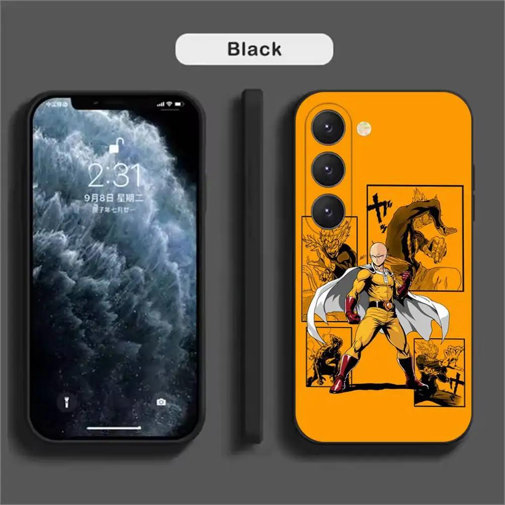 O-One P-Punch Anime Man  Phone Case For Samsung Galaxy A52 A42 A32 A22 A12 A02S A72 A73 A51 A41 A31 A21S A71 A40 A30S A20S