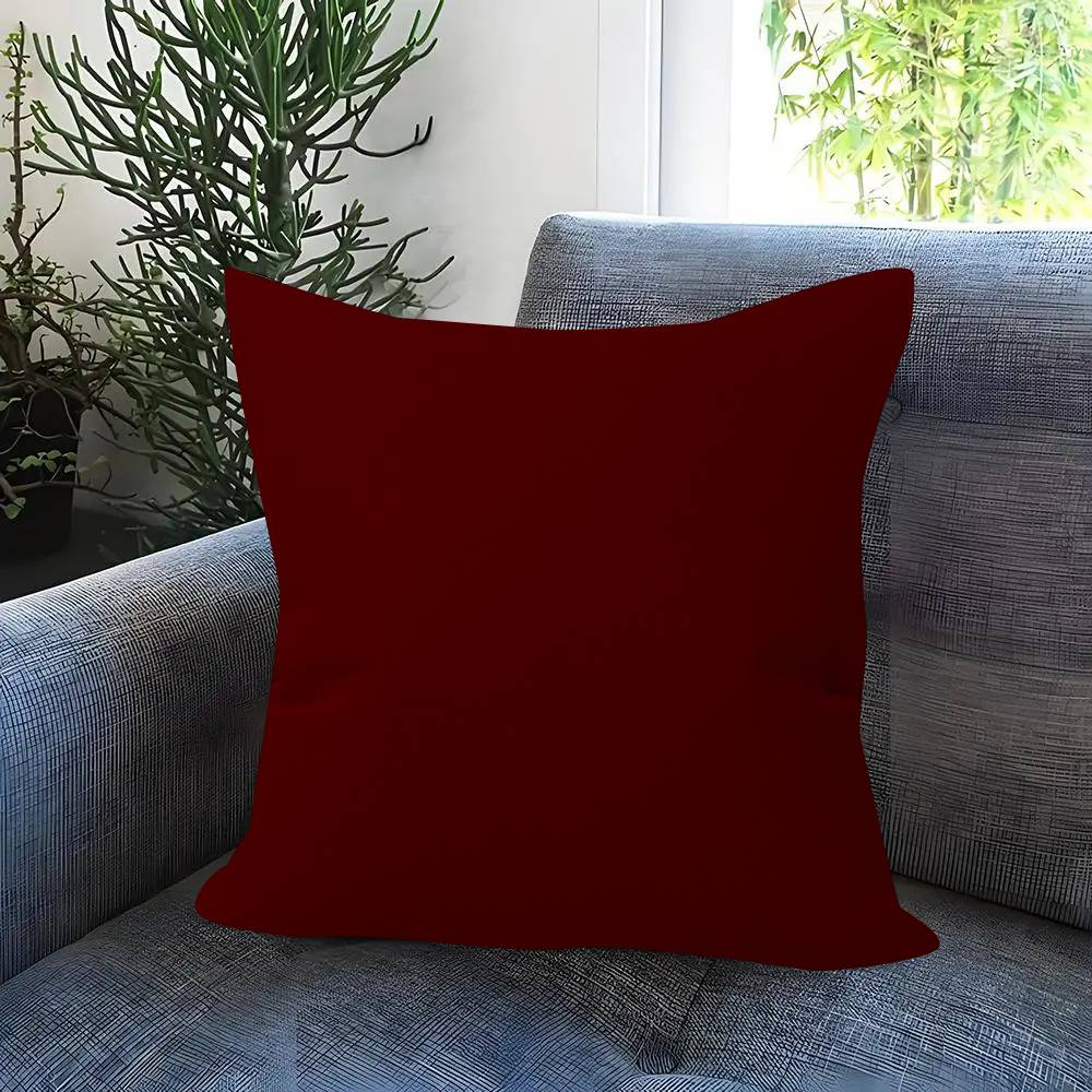 Jednolity Kolor Poszewka na Poduszkę Dekoracyjną do Sypialni, Pokoju i Salonu Sofa