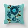 Multicolored Geometric Patterns Double-sided Printed Pillow Cover Short Plush Suitable Living Rooms Sofas Throw Cushion Cover