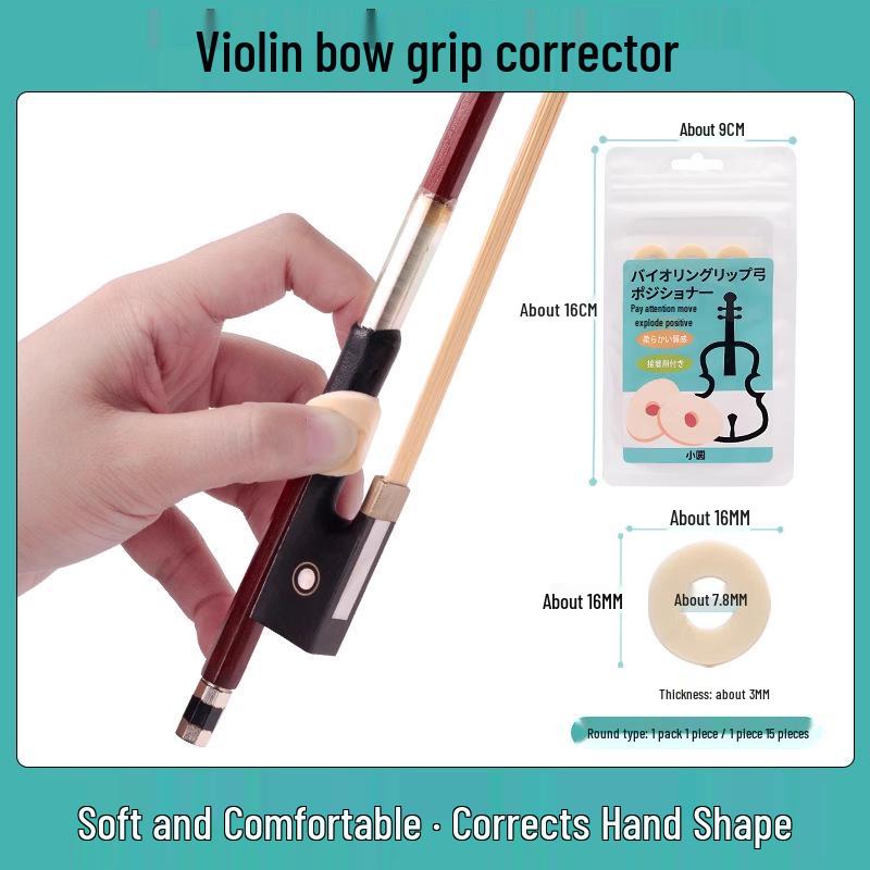 Vioolstok Grip Corrector voor Kinderen & Volwassenen - Oefenhulp voor Linker-/Rechterhand - Muziekinstrument Accessoire
