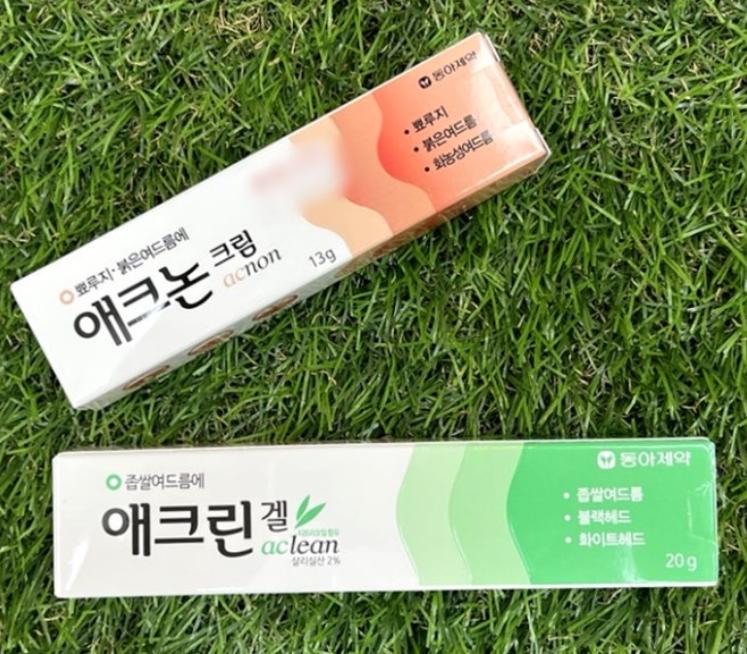 DONG-A PHARM Aceutical Acnon Cream / Acrin Gel | Soothing & Acne Care Skincare