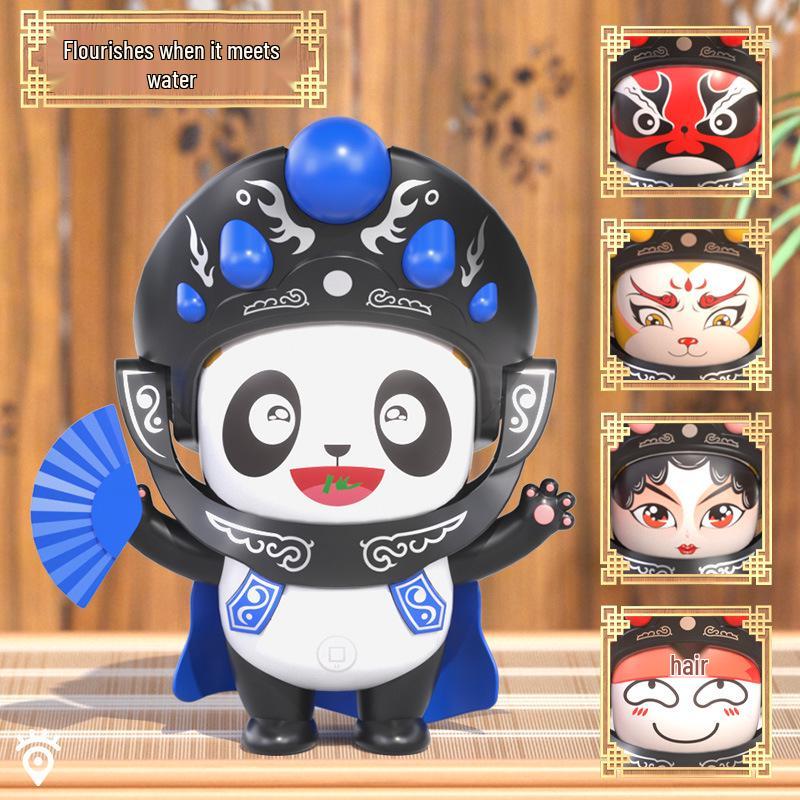 Sichuan Opera Panda Face-Changing Plush Toy Souvenir