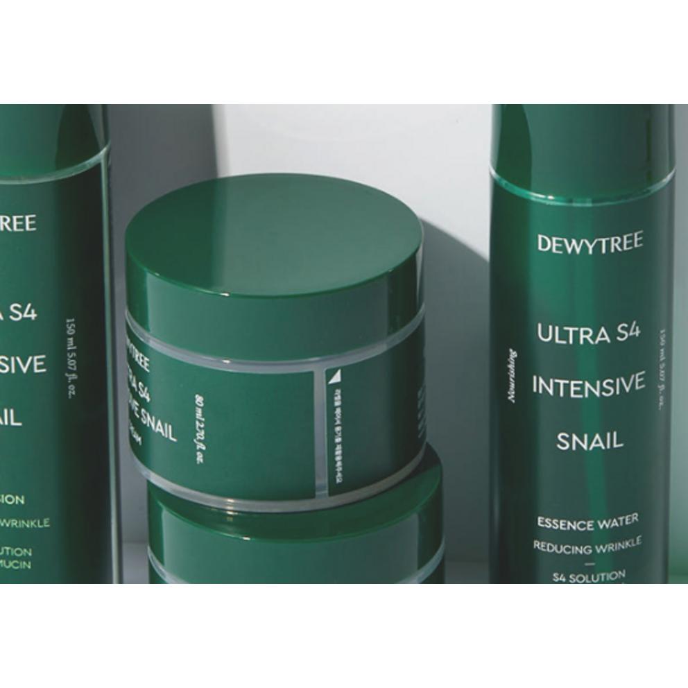 DEWYTREE Ultra S4 Intensive Snail Essence Water 150ml + Emulsion 150ml