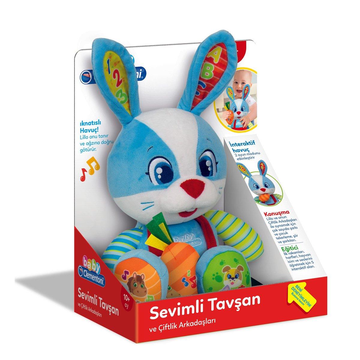 

64544 Малыш Клементони Милый Кролик +10 месяцев