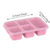 Plastic Fruits Box Transparent Lid Food Storage Box Fresh-keeping Lunch Box  Students
