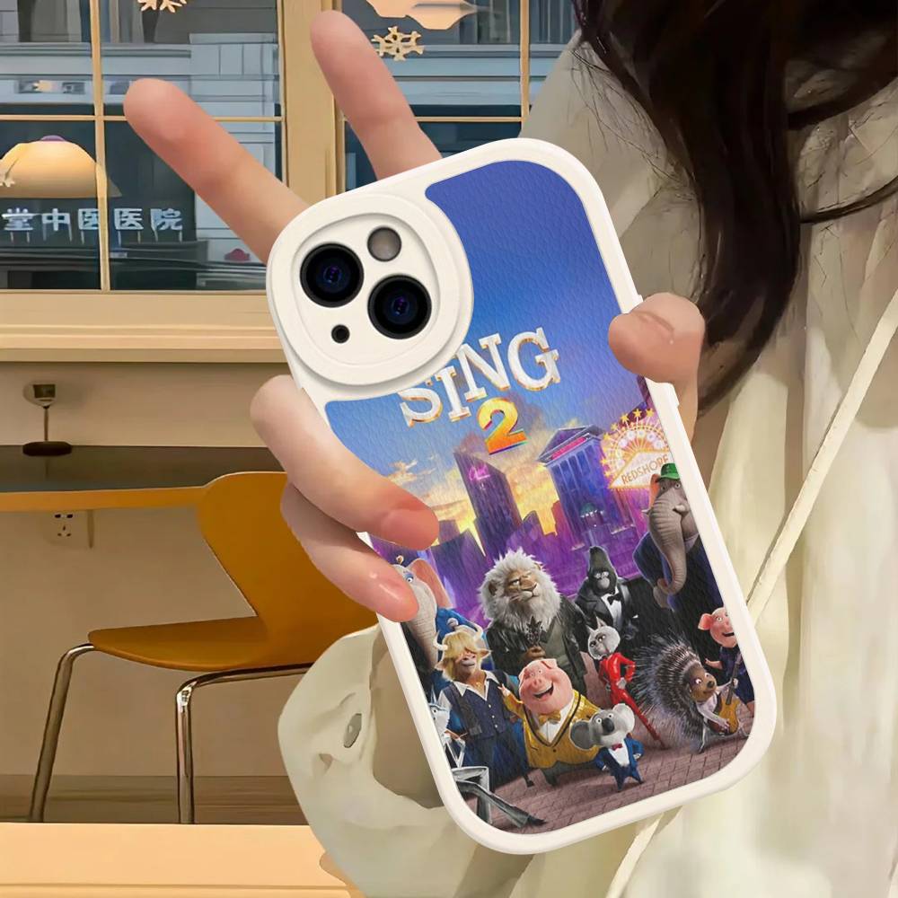 

Classic Musical Movie S-Sing Phone Case For IPhone 16 15 14 13 12 11 Pro Max Plus Leather Soft Cover iPhone 15 pro