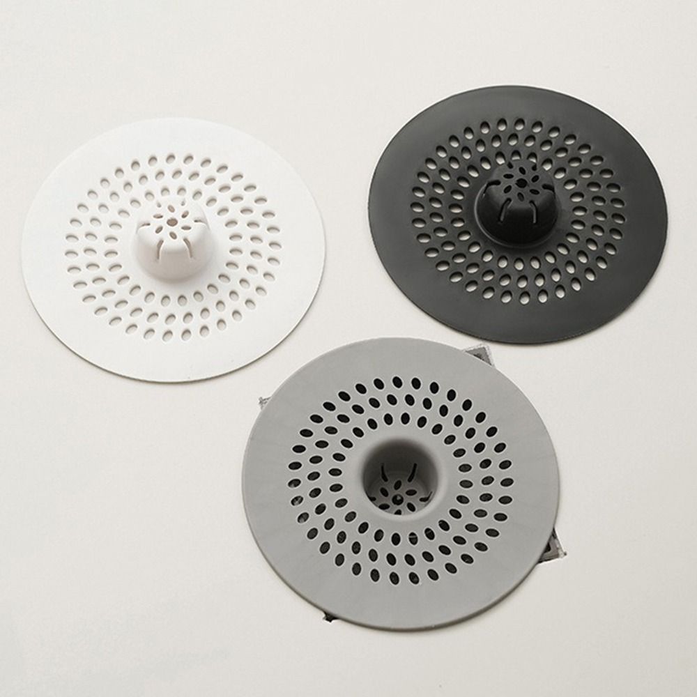 Anti-blocking Sewer Outfall Drain Filter Round Shape Waste Catcher  Kitchen Bathroom Accessories