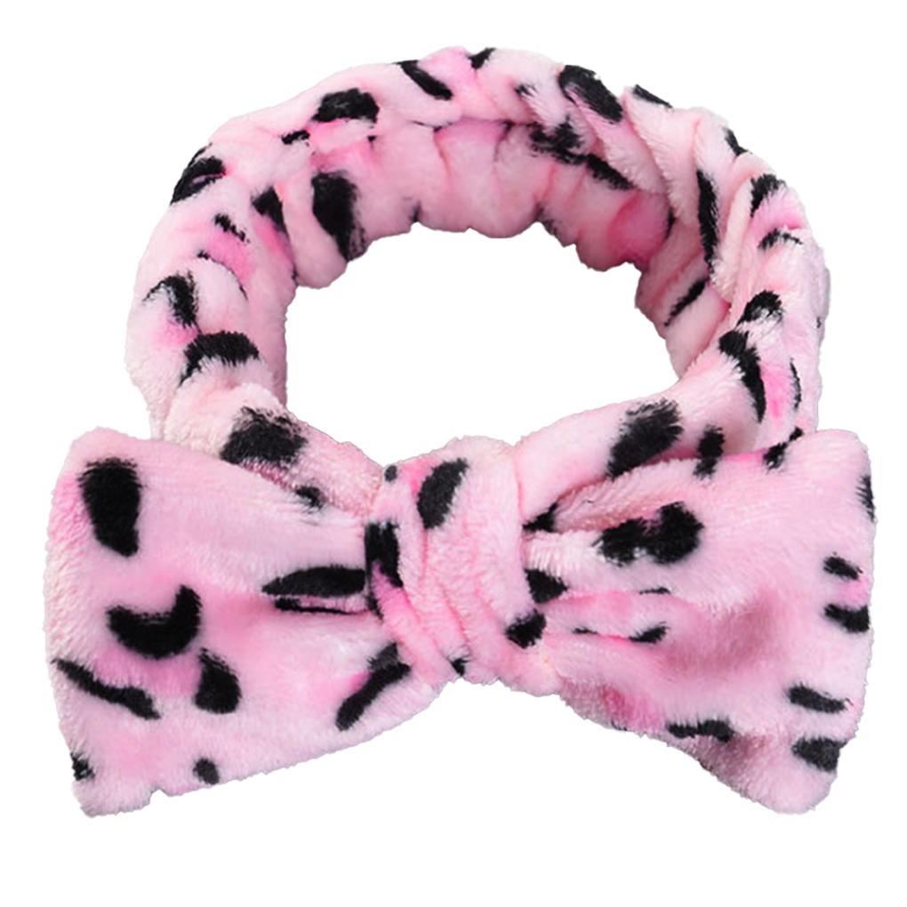 Stirnbänder Schleife Knoten Elastisch Verstellbar Flanell Schweißband Geknotetes Wickel Ornament Haaraccessoires Haarband für Gesichtswäsche