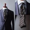 [Y&TAILOR] Necktie, Kyoto-made, Tango-made, Large Square Pattern, Small Pattern, Paisley Weave Series, 100% Silk, High-Quality, Made in Japan,