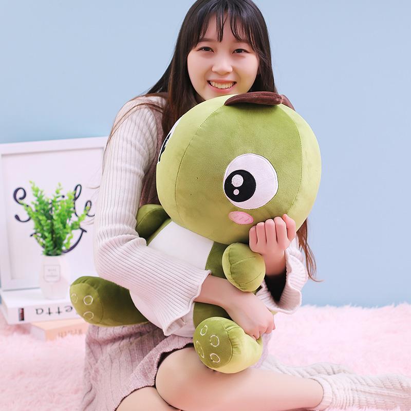 

28-56cm Adorable Large Eyes Dinosaur Plush Doll Cartoon Stuffed Animal Dino Toy Gentle Sleep Pillow Xmas Present 25cm рожевий