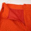 Marni Orange Embossed Cupra Skirt Skirt 42 OrangeUsed