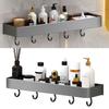 Estantes de Almacenamiento de Pared para Espacio de Baño Estante de Almacenamiento para Ducha de Aluminio Baño Flotante