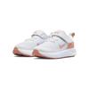 Nike Wearallday Comfortable Non-Slip Shock Absorbing Durable Low-Top Walking Shoes Baby Shoes White Orange DO9379-100