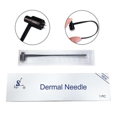 Sterile Dermanadel-Akupunkturnadeln, 7 Einzelkopf-Sternpressnadeln, intradermale Nadeltherapie, Pflaume