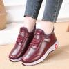 Women's Waterproof Leather Snow Boots with Fleece Lining - Warm, Non-Slip, Comfortable, Ideal for Middle-aged and Elderly.
