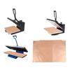 3Pcs Polytetrafluoroethylene Film Is Used For Non Stick Hot Press Transfer Paper Ironing Heat-Resistant Process Pad